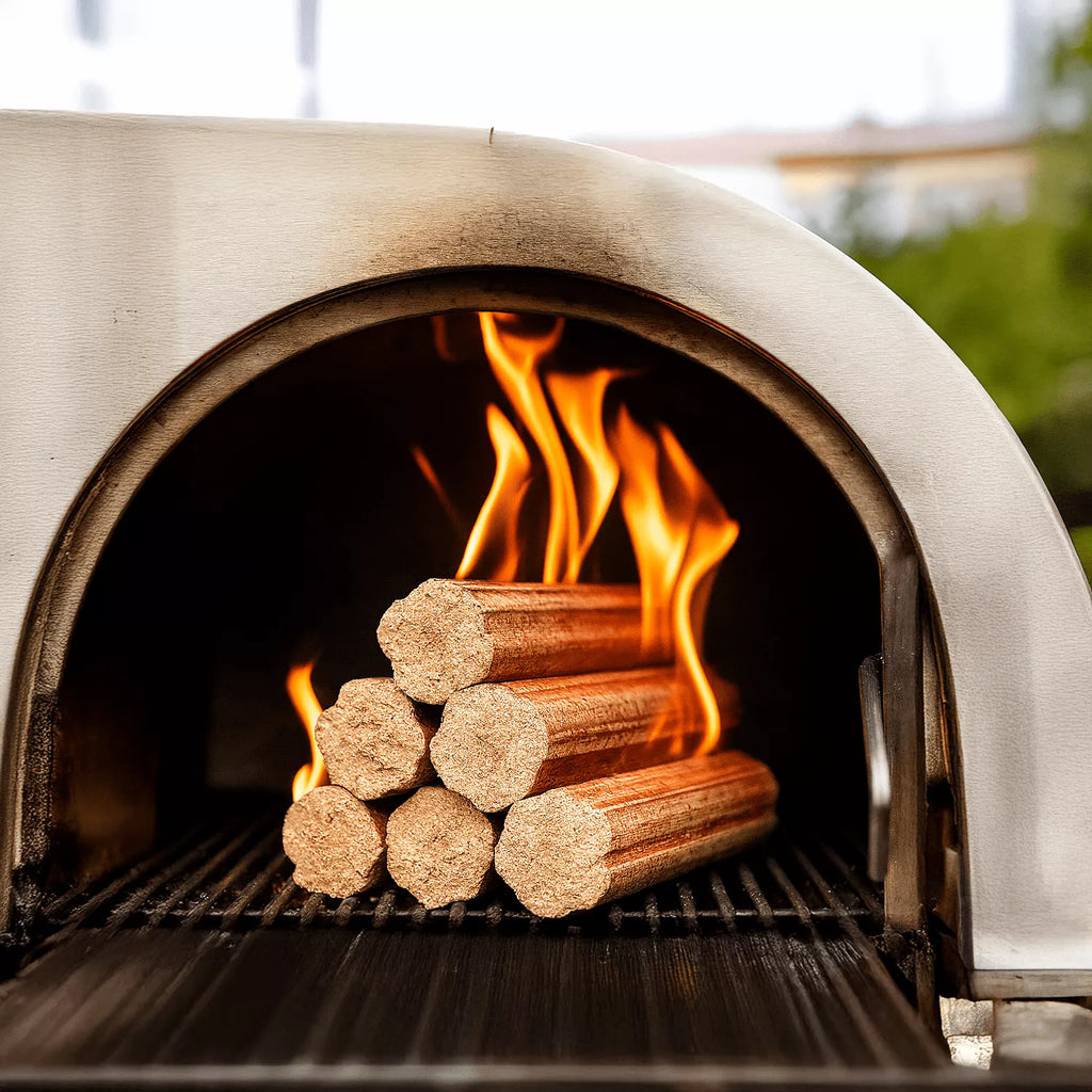 Buchen-Holzkohlebriketts – 18 kg | 972 kg Palette