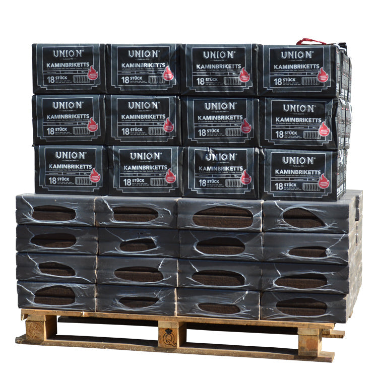 Brennstoff-Mix – Eichen-Holzbriketts & Braunkohle | 930 kg