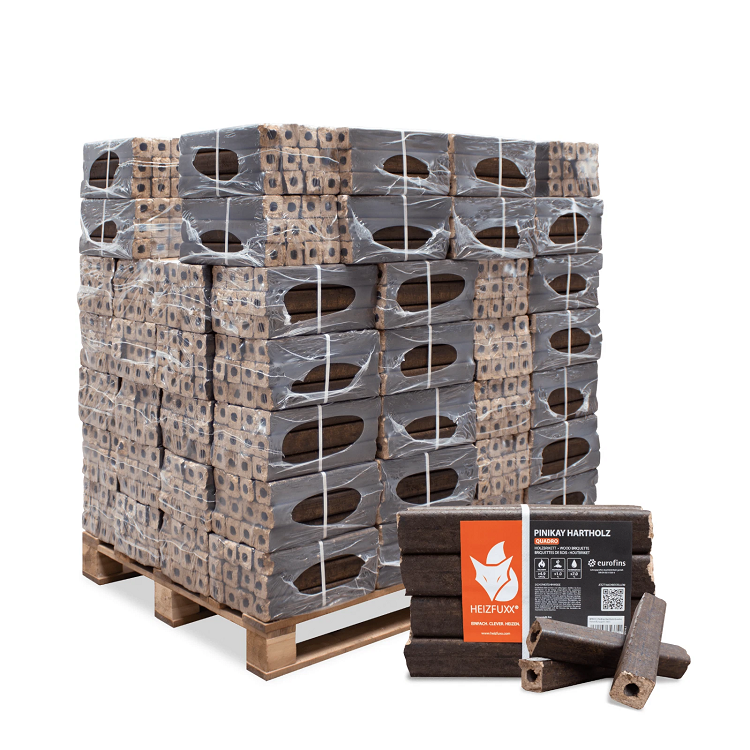 Hartholzbriketts Pini Kay 96×10 kg
