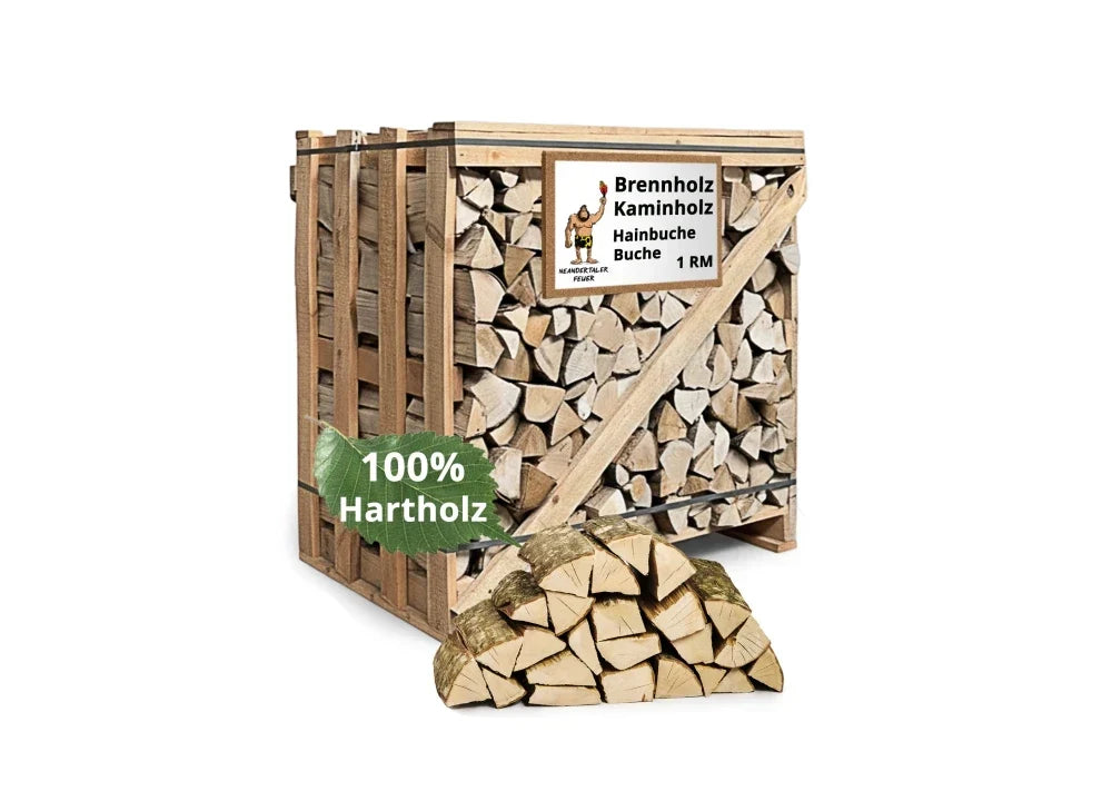 Brennholz Hainbuche 2RM Box 33 cm
