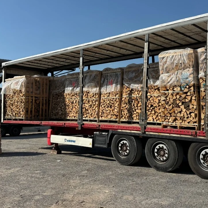 LKW-Ladung Premium-Eichenholz – 48 RM | 50 cm | H1 G1-Qualität